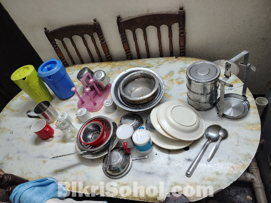 Dining table and chairs